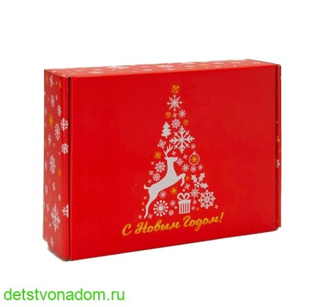 Коробка подарочная Новогодняя 