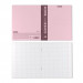 Тетрадь 48 листов в клетку ErichKrause CoverProBook Розовая Pastel набор 5 штук