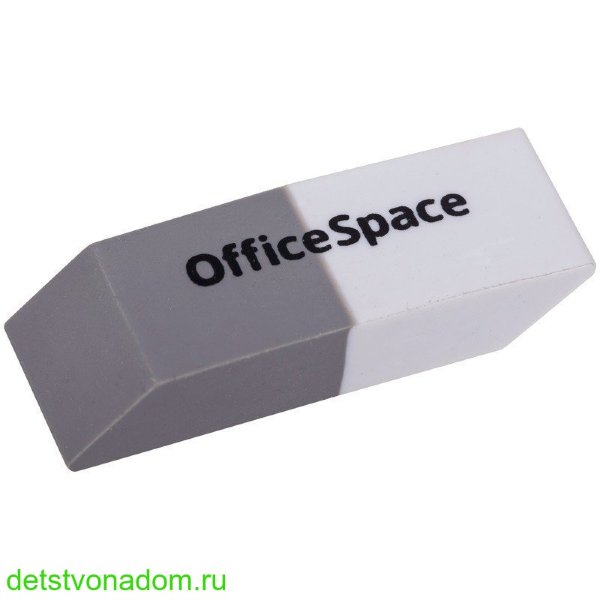 Ластик OfficeSpace, двухцветный