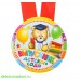 Медаль закатаная "Выпусник детского сада" мишка