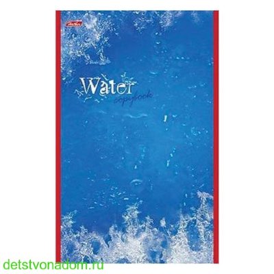 Блокнот Hatber, "Water", А5, 48 л., на скрепке 