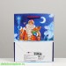 Пакет ламинированный "Дед Мороз с подарками", BC 18 × 22.3 × 10 см
